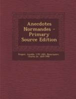 Anecdotes Normandes 1018198199 Book Cover