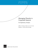 Managing Diversity In Corporate America: An Exploratory Analysis (Occasional Paper) 0833043056 Book Cover