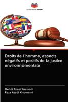 Droits de l'homme, aspects négatifs et positifs de la justice environnementale 6200998701 Book Cover