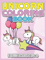 Unicorn Coloring Book for Kids Ages 4-8: Cool Gifts Idea for Mom Dad in Childrens Birthday 1695652835 Book Cover
