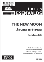 The New Moon for Double Mixed Choir (SATB-SATB), Singing Glasses and Chimes 0697952665 Book Cover