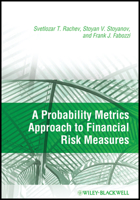 A Probability Metrics Approach to Financial Risk Measures 1405183691 Book Cover