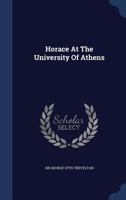 Horace At The University Of Athens 1022281429 Book Cover