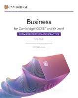 Cambridge IGCSE™ and O Level Business Exam Preparation and Practice with Digital Access (2 Years) (Cambridge International IGCSE) 1009818120 Book Cover