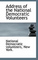 Address of the National Democratic Volunteers 111322942X Book Cover