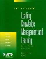 In Action: Leading Knowledge Management and Learning (Quill Hedgehog Adventures Series) 1562861360 Book Cover
