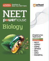 Arihant NEET Powerhouse Biology Book For 2024 Exam (4500+ Question to Boost Your NEET Rank) 9358891890 Book Cover