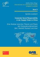 Corporate Social Responsibility in Der Supply Chain in China 3836695715 Book Cover