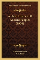 A Short History Of Ancient Peoples 1165280930 Book Cover