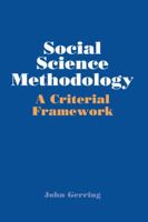 Social Science Methodology: A Criterial Framework 0521801133 Book Cover