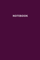Notebook: Purple Notebook Soft Cover Journal Lined Composition Book 1694313956 Book Cover