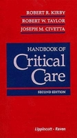 Handbook of Critical Care 0397515979 Book Cover