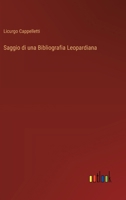 Saggio di una Bibliografia Leopardiana (Italian Edition) 3368715895 Book Cover