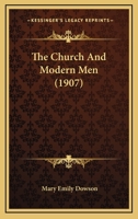 The Church And Modern Men 1120737362 Book Cover