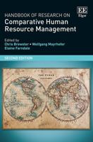 Handbook of Research on Comparative Human Resource Management: Second Edition 1784711365 Book Cover