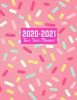 2020-2021 Two Year Planner: Simple Calendar Year Vision Planner (January 2020 - December 2021) - Monthly and Weekly Schedule Organizer and Journal Product Code 00092124 1712529331 Book Cover