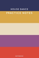 House dance Practice Notes: Cute Stripped Autumn Themed Dancing Notebook for Serious Dance Lovers - 6x9 100 Pages Journal 1705882765 Book Cover