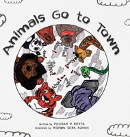 Animals Go To Town 1636845894 Book Cover