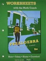 Worksheets with the Math Coach for Prealgebra 0321780604 Book Cover