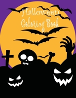 Halloween coloring book: Halloween coloring books for kids ages 4-8 B08YXB45FZ Book Cover