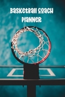 Basketball Coach Planner: Undated Playbook - Teal Hoop 1691679925 Book Cover