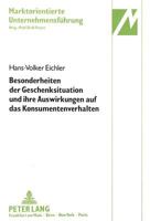 Besonderheiten Der Geschenksituation Und Ihre Auswirkungen Auf Das Konsumentenverhalten 3631434847 Book Cover