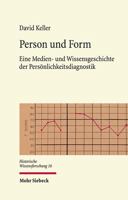 Person Und Form: Eine Medien- Und Wissensgeschichte Der Personlichkeitsdiagnostik 3161610636 Book Cover