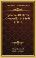 Speeches, 1644-1658 1371083835 Book Cover