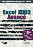 Excel 2003 Avancé (French Edition) 2212114184 Book Cover
