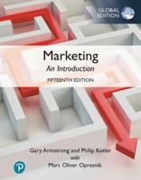 Marketing: An Introduction, Global Edition 1292433108 Book Cover
