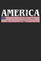 Notebook: America Gift Dot Grid 6x9 120 Pages 1692494848 Book Cover