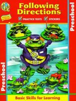 Following Directions: Preschool [With Stickers] 1562939475 Book Cover