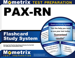 PAX-RN Flashcard Study System: Nursing Test Practice Questions & Review for the NLN Pre-Admission Examination (PAX) (Cards) 1610724895 Book Cover