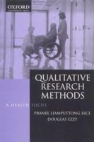 Qualitative Research Methods: A Health Focus 0195506103 Book Cover