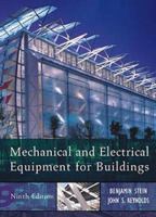 Mechanical and Electrical Equipment for Buildings, 9th Edition 0471156965 Book Cover