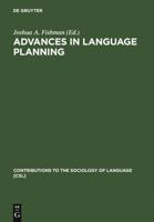 Advances in Language Planning 3111210391 Book Cover