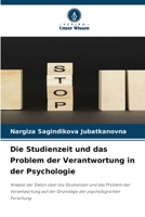 Die Studienzeit und das Problem der Verantwortung in der Psychologie (German Edition) 6208606039 Book Cover