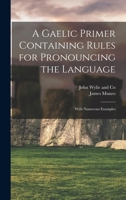 A Gaelic Primer Containing Rules for Pronouncing the Language; With Numerous Examples 1018078851 Book Cover