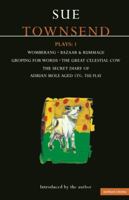 Sue Townsend: Plays : 1 : Womberang, Bazaar & Rummage, Groping for Words, the Great Celestial Cow, the Secret Diary of Adrian Mole Aged 13 3/4-The Play (Contemporary Dramatists Series) 0413702502 Book Cover