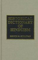 Historical Dictionary of Hinduism 0810833271 Book Cover