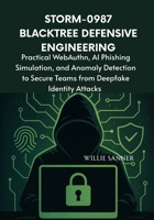 Storm-0987 BlackTree Defensive Engineering: Practical WebAuthn, AI Phishing Simulation, and Anomaly Detection to Secure Teams from Deepfake Identity Attacks B0FK2XGT7Q Book Cover