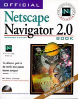 Official Netscape Navigator 2.0 Book (Windows Edition) 1566043476 Book Cover