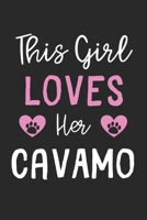 This Girl Loves Her CavAMo: Lined Journal, 120 Pages, 6 x 9, Funny CavAMo Gift Idea, Black Matte Finish (This Girl Loves Her CavAMo Journal) 1673551742 Book Cover
