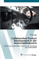 Collaborative Product Development in der Automobilindustrie 3639454103 Book Cover
