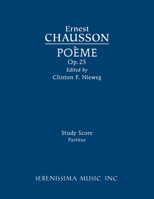 Poeme, Op.25: Study score 1608742741 Book Cover