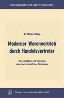Moderner Warenvertrieb Durch Handelsvertreter 3663125831 Book Cover