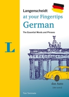 Langenscheidt German at Your Fingertips: The Essential Words and Phrases 3125145554 Book Cover