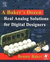 A Baker's Dozen: Real  Analog Solutions for  Digital Designers 0750678194 Book Cover