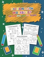 Division Math Worksheet for 2nd, 3rd and 4th grade: Over 20 Fun Designs For Boys And Girls - Educational Worksheets Practice Workbook and Activity Sheets B084QKTXVP Book Cover