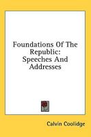 Foundations of the Republic 1410215989 Book Cover